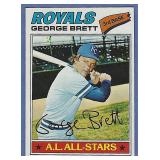 High Grade 1977 Topps #580 George Brett KC Royals