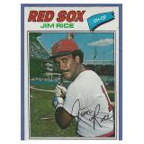 Nice 1977 Topps #60 Jim Rice Boston Red Sox