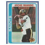 High Grade 1978 Topps 173 Archie Manning NO Saints