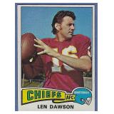 1975 Topps #120 Len Dawson Kansas City Chiefs