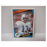 SHARP 1984 TOPPS DAN MARINO #123 ROOKIE CARD