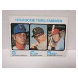 1973 TOPPS MIKE SCHMIDT #615 ROOKIE CARD. CREASE