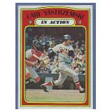 1972 Topps #38 Carl Yastrzemski IA Boston Red Sox