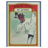 Sharp 1972 Topps #50 Willie Mays IA SF Giants