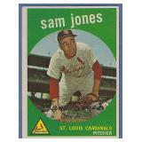 High Grade 1959 Topps #75 Sam Jones Cardinals