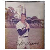 Ted Williams Signed 8x10 Photo Boston Red Sox