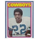 High Grade 1972 Topps 105 Bob Hayes Dallas Cowboys