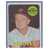 Sharp 1969 Topps #516 Earl Weaver RC Orioles