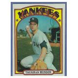 Sharp 1972 Topps #441 Thurman Munson NY Yankees