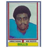 1974 Topps #105 Ahmad Rashad RC Buffalo Bills
