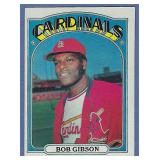 High Grade 1972 Topps #130 Bob Gibson Cardinals