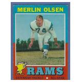 1971 Topps #125 Merlin Olsen Los Angeles Rams