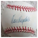 Don Drysdale Signed ONL Baseball LA Dodgers