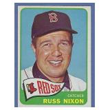Sharp 1965 Topps #162 Russ Nixon Boston Red Sox