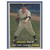 1957 Topps #25 Whitey Ford New York Yankees