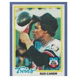Nice 1978 Topps #580 Rod Carew Minnesota Twins