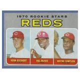 High Grade 1970 Topps High #683 Hal McRae RC Reds
