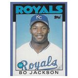 High Grade 1986 Topps Traded #50T Bo Jackson RC