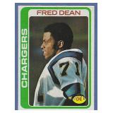 1978 Topps #217 Fred Dean RC San Diego Chargers