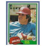 Nice 1981 Topps #180 Pete Rose Phillies