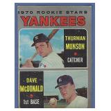 1970 Topps #189 Thurman Munson RC New York Yankees