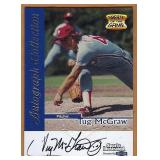 1999 Sports Illustrated Tug McGraw AUTO Phillies