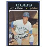1971 Topps #248 Hoyt Wilhelm Chicago Cubs