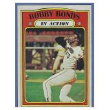 Sharp 1972 Topps High #712 Bobby Bonds IA Giants