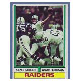 1974 Topps #451 Ken Stabler 2nd Yr Oakland Raiders