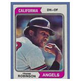 1974 Topps #55 Frank Robinson California Angels