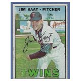 1967 Topps #300 Jim Kaat Minnesota Twins