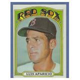 Sharp 1972 Topps #313 Luis Aparicio Boston Red Sox