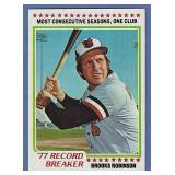 Sharp 1978 Topps #4 Brooks Robinson RB Orioles
