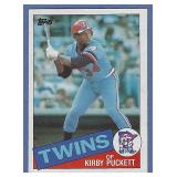 High Grade 1985 Topps #536 Kirby Puckett RC Twins