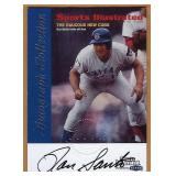 1999 Sports Illustrated Ron Santo AUTO Cubs