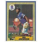 High Grade 1987 Topps #170 Bo Jackson RC Royals