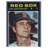 High Grade 1971 Topps 530 Carl Yastrzemski Red Sox