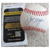 Joe Morgan Signed ONL Baseball JSA Authentic Reds