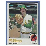 1973 Topps #84 Rollie Fingers Oakland Athletics