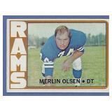 1972 Topps #181 Merlin Olsen Los Angeles Rams