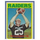1972 Topps #210 Fred Biletnikoff Oakland Raiders