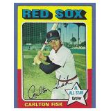 1975 Topps #80 Carlton Fisk Boston Red Sox