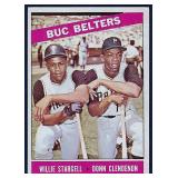 1966 Topps #99 Willie Stargell Buc Belters Pirates
