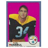 1969 Topps #17 Andy Russell Pittsburgh Steelers