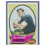 1970 Topps #166 Bill Kilmer New Orleans Saints