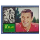 1962 Topps #157 Bob St. Clair San Francisco 49ers