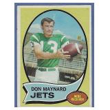 1970 Topps #254 Don Maynard New York Jets