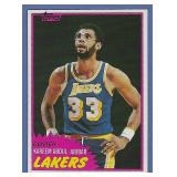 Sharp 1981-82 Topps #20 Kareem Abdul Jabbar Lakers