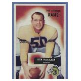 High Grade 1955 Bowman #88 Leon McLaughlin Rams