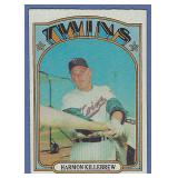 1972 Topps #51 Harmon Killebrew Minnesota Twins